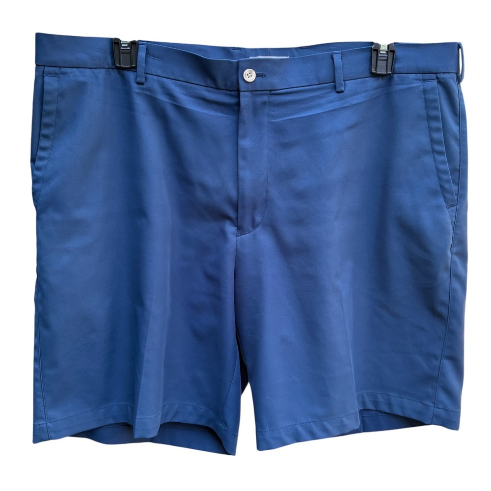 Peter Millar Mens 42 Shorts Blue Wicking Performance Golf‎ Stretch Activewear